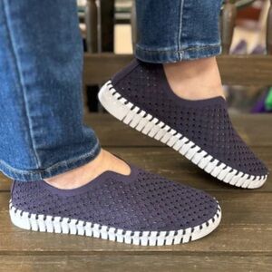 Ilse Jacobsen Women's Navy Flats 7.5